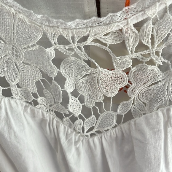 Knox Rose NWT Women’s White Dress With Belt Tie Size XXL - Picture 9 of 9